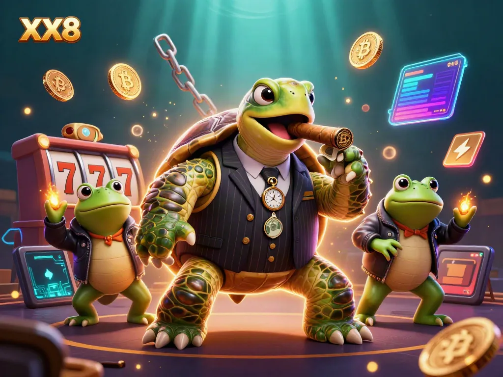 Experience thrilling gameplay at XX8 with vibrant casino scenes featuring dynamic characters and elements.