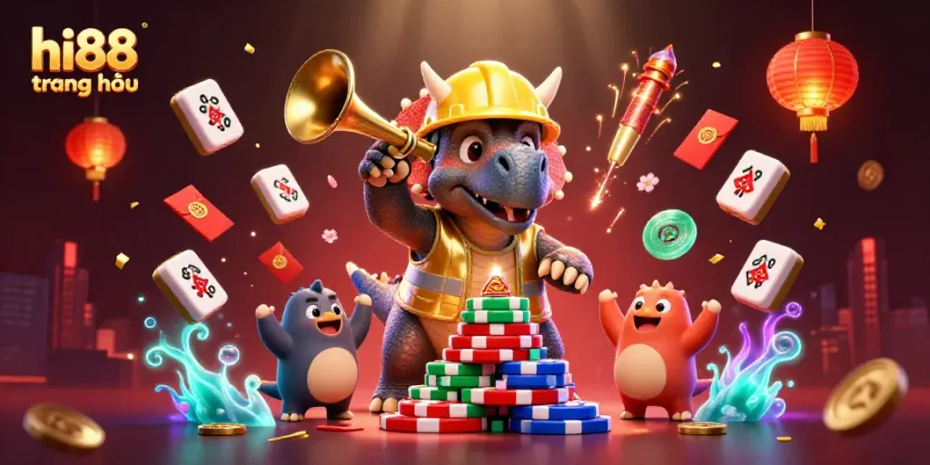 Trải nghiệm tại hi88 trang chủ với hoạt động xây dựng chính trong casino.