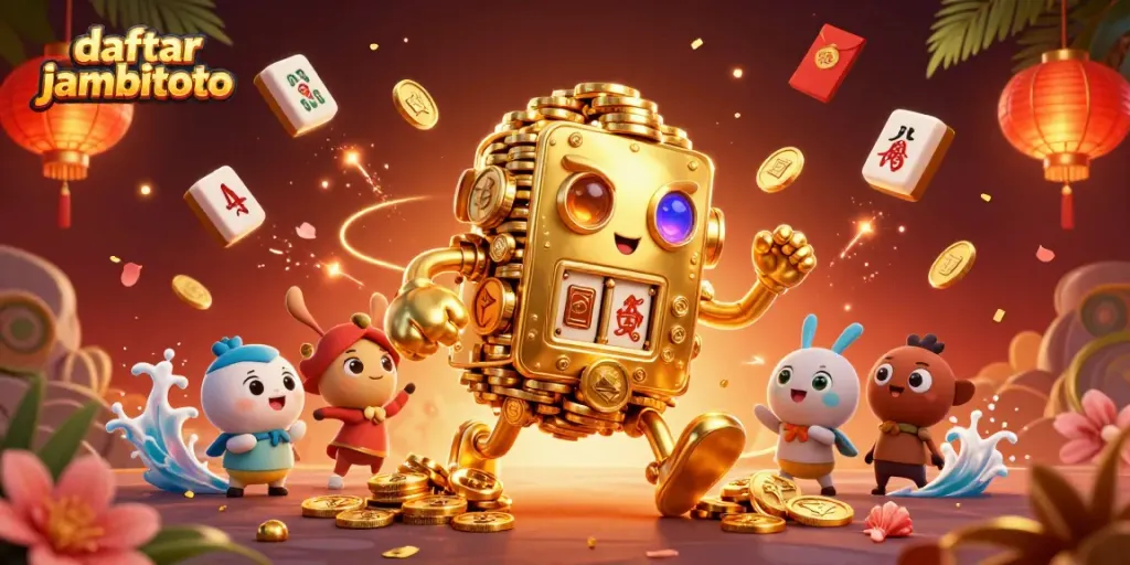 Place your bets with daftar jambitoto and experience thrilling jackpot excitement in vibrant 3D.