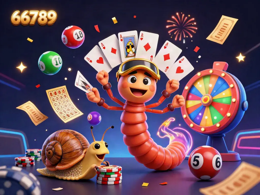 Experience the excitement of playing at 66789 with vibrant animations and dealer characters in an energetic gaming scene.